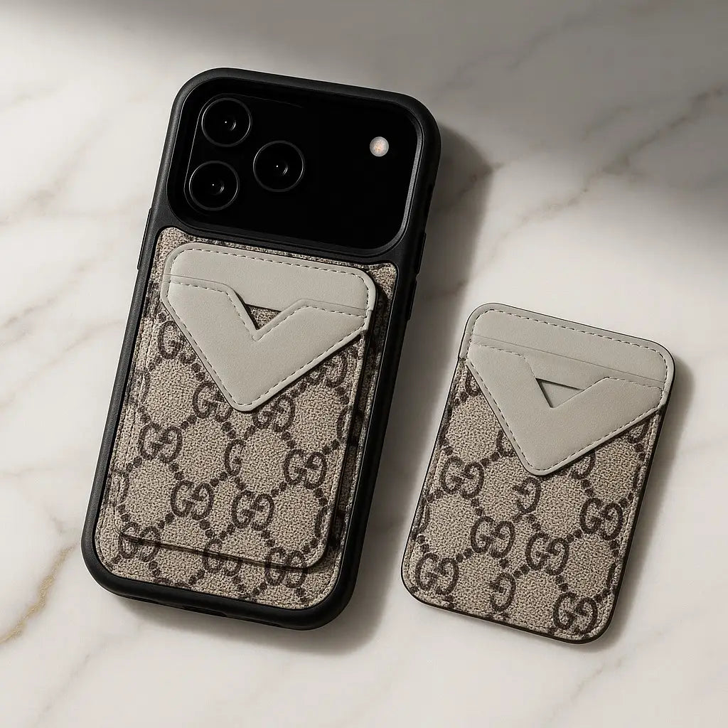 Luxe Louis Vuitton Leather Case For iPhone 12-18