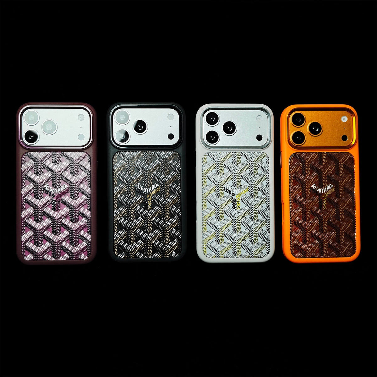 Premium GYD Leather Case with Shockproof for iPhone 15-18 Pro & Pro Max
