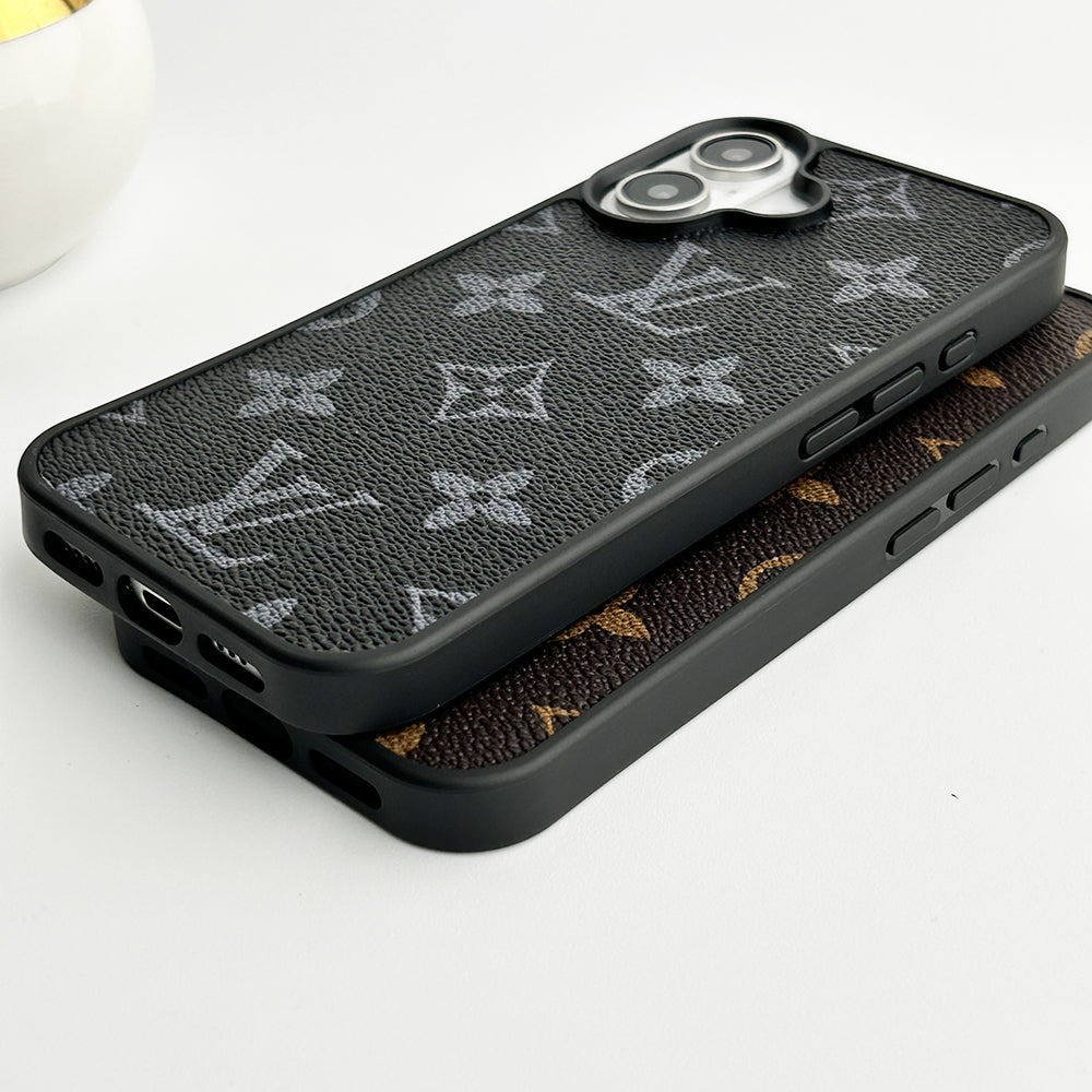 Luxury Brand Leather Case For iPhone theroxymob
