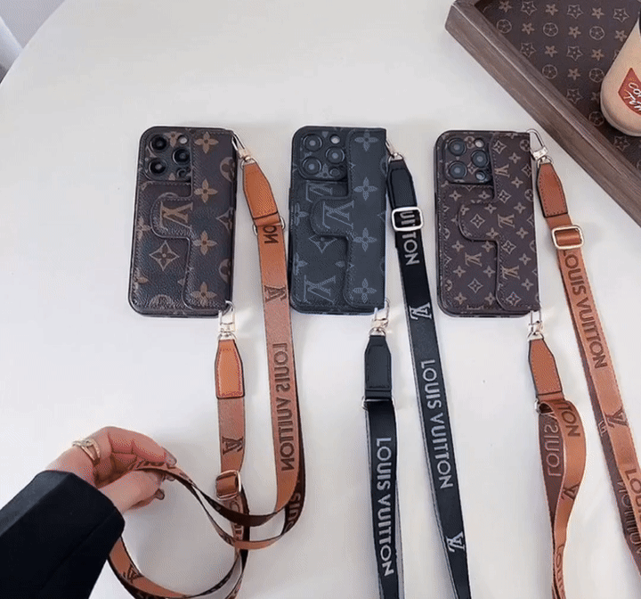 Luxury Side Card Holder Crossbody iPhone Case Roxy New 2