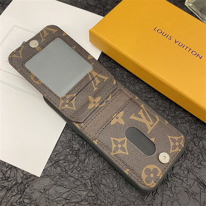 CLASSIC CIRCLE MONOGRAM CANVAS IPHONE CASE Roxy New 2