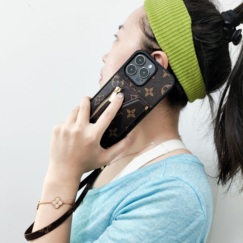 NEW IPHONE LEATHER WALLET PHONE CASE theroxymob