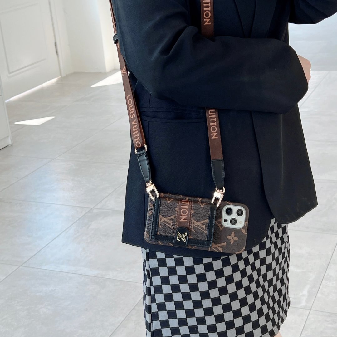 EMBROIDERED WALLET CARD HOLDER PHONE CASE Roxy New 2