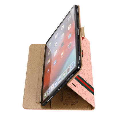 3D Embossing Flip Cover Holster Apple iPad Cases With Stand Function theroxymob