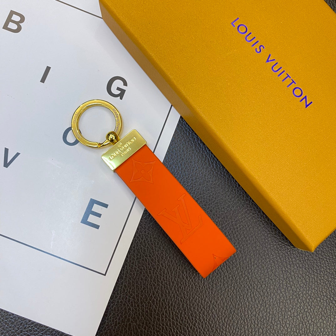 Louis Vuitton Leather Key Chain theroxymob