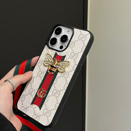 3D CASE FOR IPHONE WITH A MAIN CORD AND RUBAN Roxy New 2
