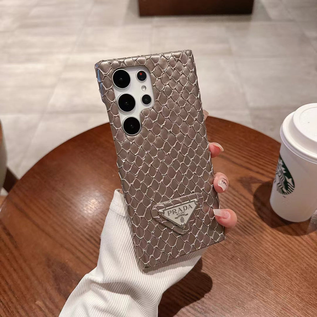 Stylish PR Snake Print Phone Case for Samsung Galaxy Roxy New