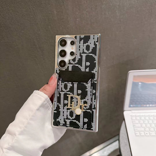 Chic Iconic Fashion Samsung Case with Card Pocket Roxy New