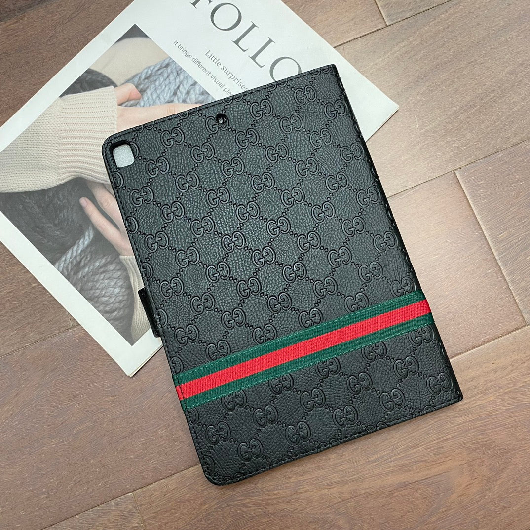 3D Embossing Flip Cover Holster Apple iPad Cases With Stand Function theroxymob