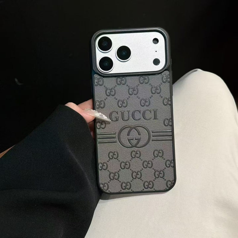 Gucci-Inspired GG Monogram Phone Case For iPhone 12-18