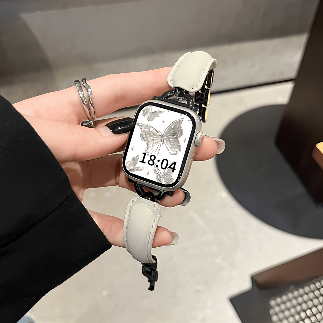 Leather Metal Band Roxy New 2