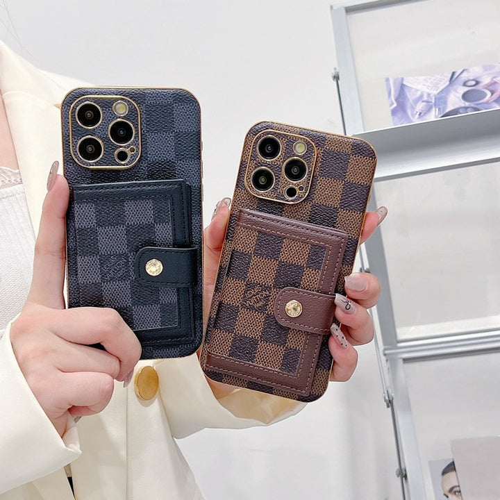 Luxury Classic Color Card Bag Apple iPhone Case Roxy New 2