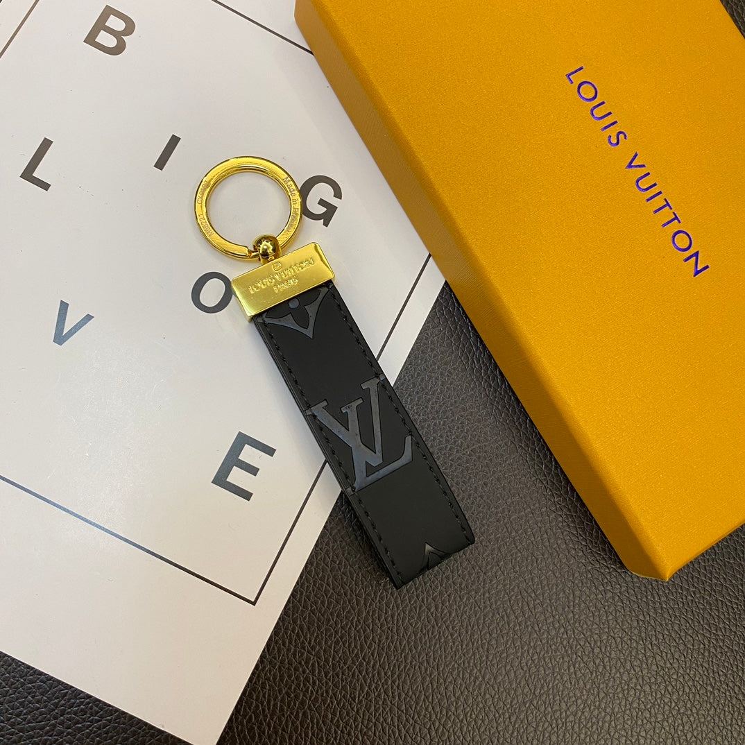 Louis Vuitton Leather Key Chain theroxymob