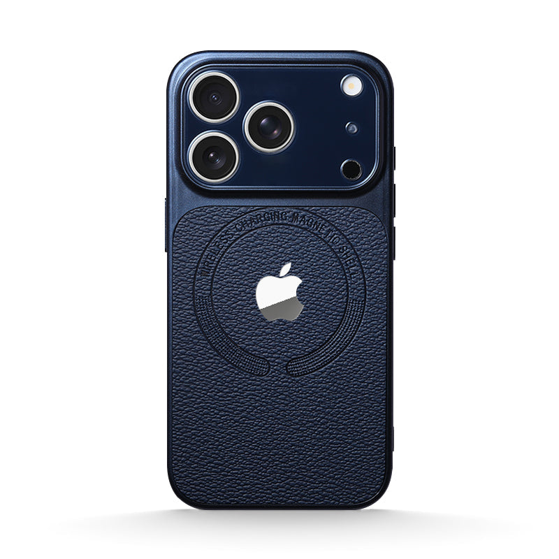 Leather Texture Magsafe Case for iPhone 13-17 Series