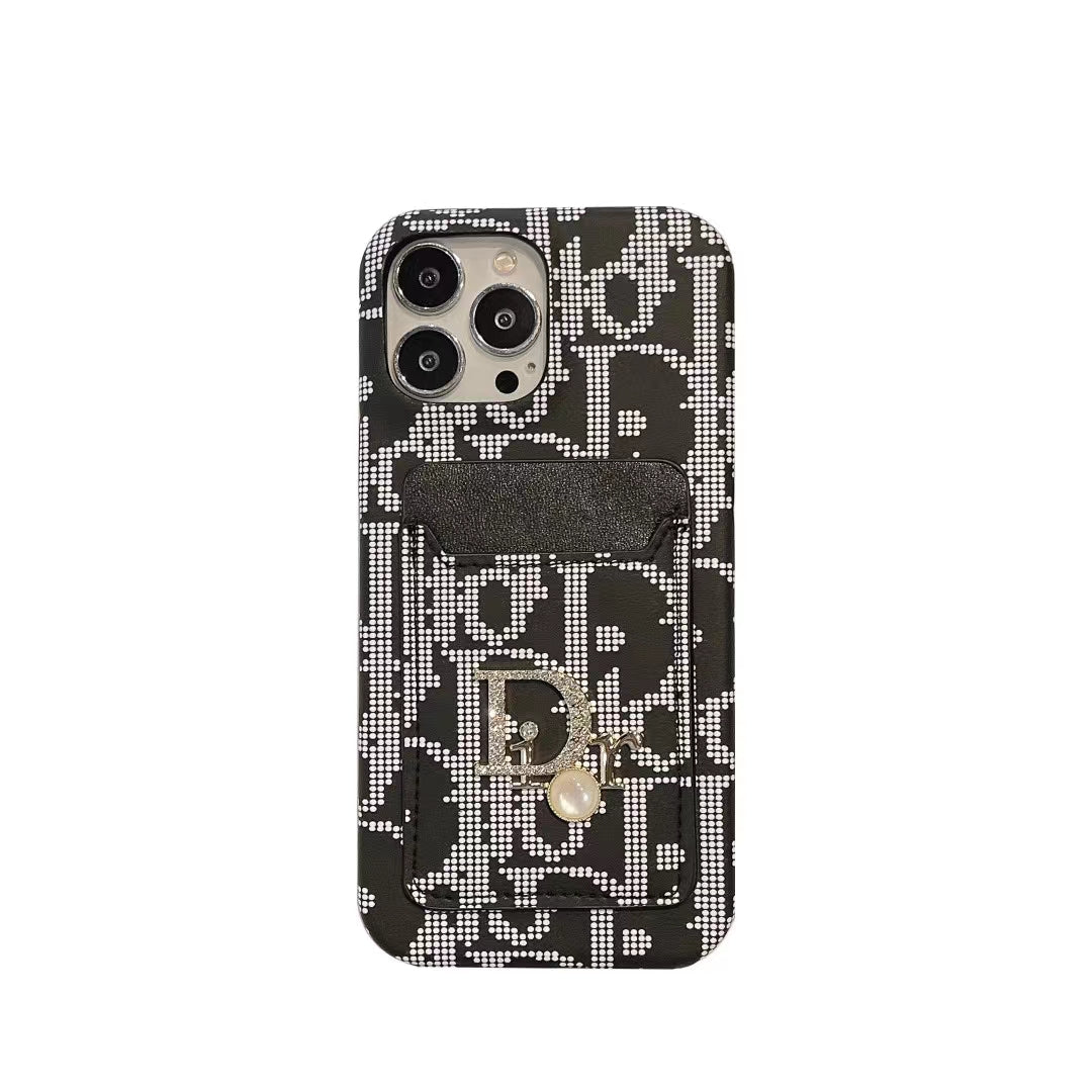 Fashion Lady Case with Card Holder for iPhone Roxy New 2