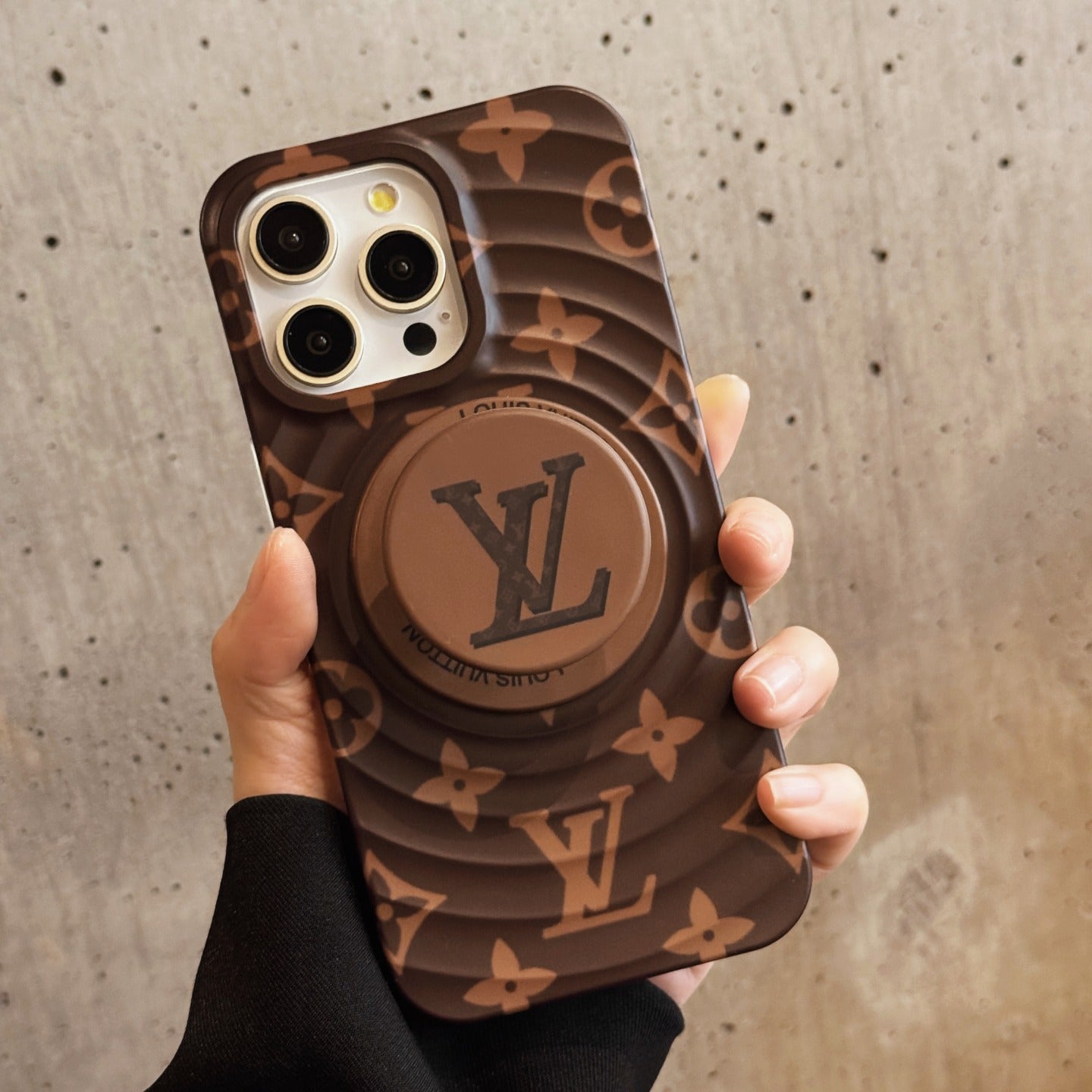 LV Ring Stand Case: Sleek Style for Your iPhone theroxymob