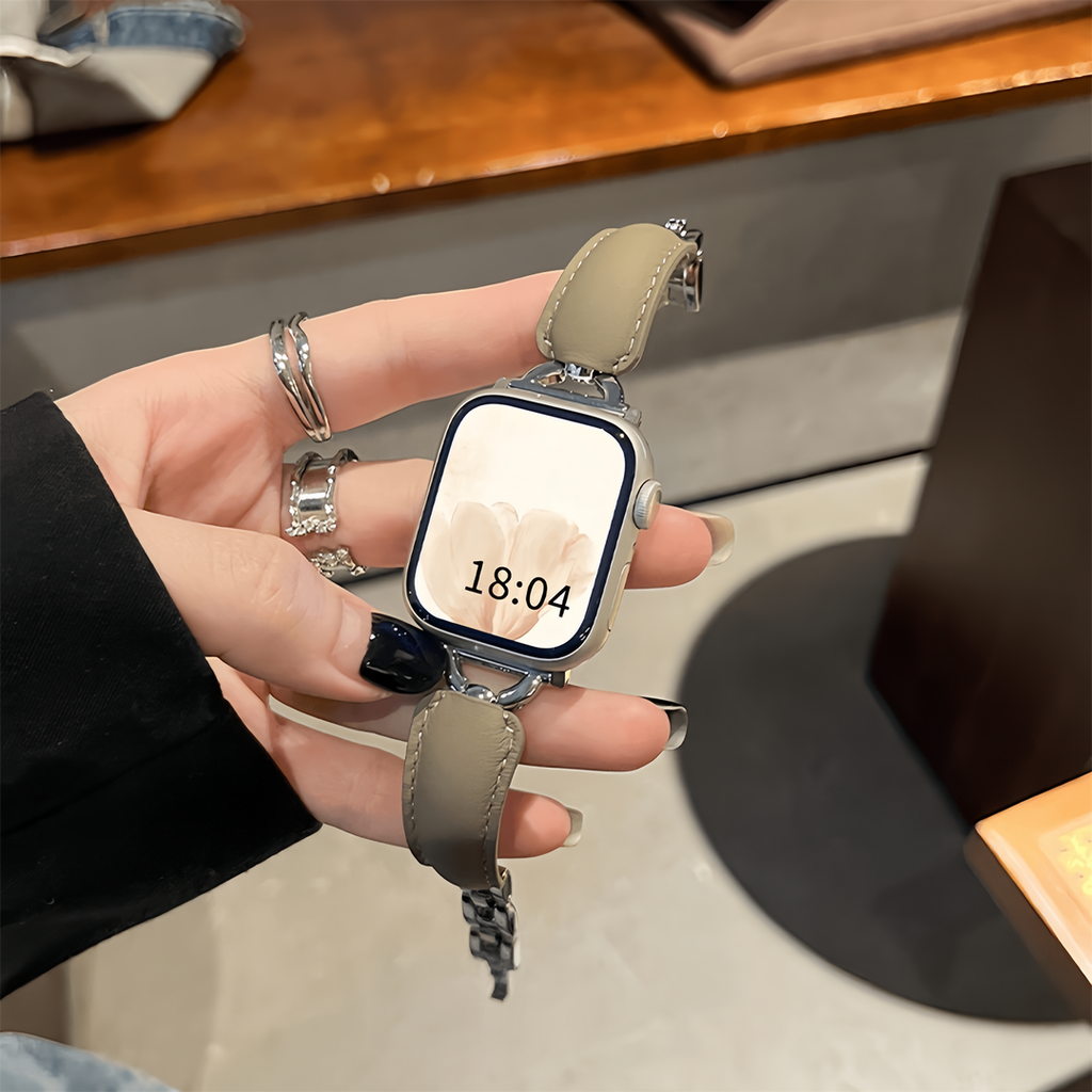 Leather Metal Band Roxy New 2