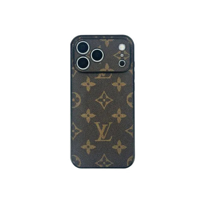 Premium Monogram Magnetic Phone Case with Magsafe for iPhone 12-18 Pro & Pro Max