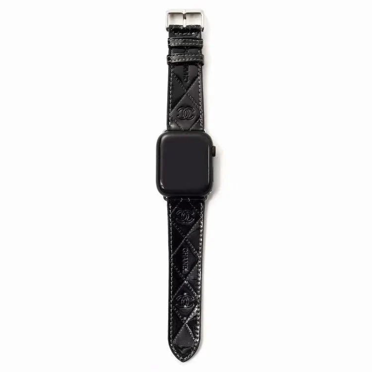 GLOSSY LEATHER APPLE WATCH BAND Roxy New