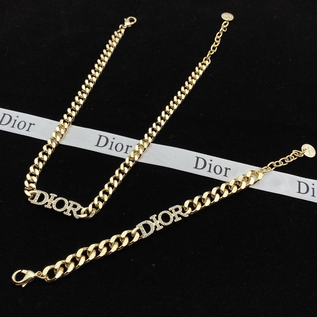 Fancy Design Necklace & Bracelet & Ring Set