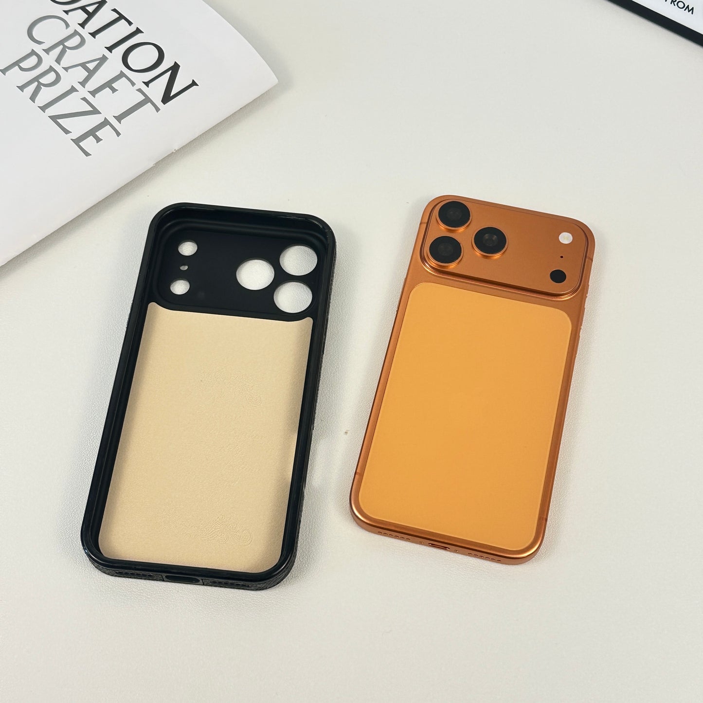 Premium Monogram Magnetic iPhone Case With Magsafe