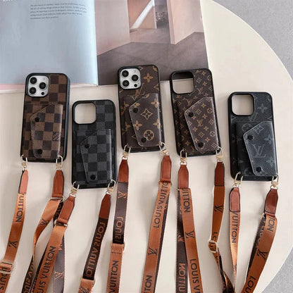 LV Luxury Card Holder for iPhone Roxy New 2