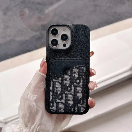Dior Luxury iPhone Case Card Slot Roxy New 2