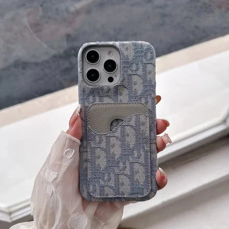 Dior Luxury iPhone Case Card Slot Roxy New 2