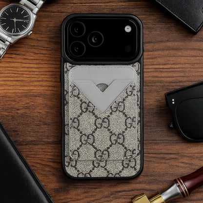 Luxe Louis Vuitton Leather Case For iPhone 12-18
