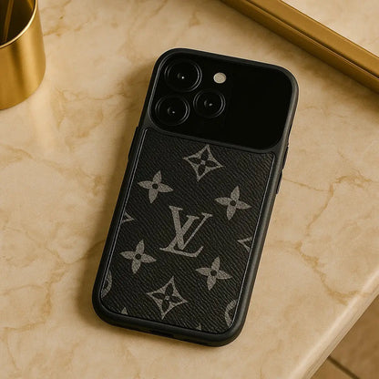 Luxe Louis Vuitton Leather Case For iPhone 12-18