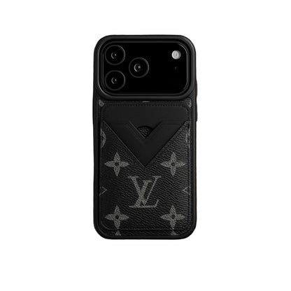 Luxe Louis Vuitton Leather Case For iPhone 12-17