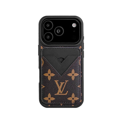 Luxe Louis Vuitton Leather Case For iPhone 12-18