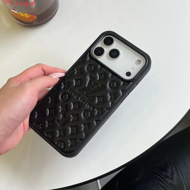 Luxury Louis V Phone Case For iPhone 13-17 Series
