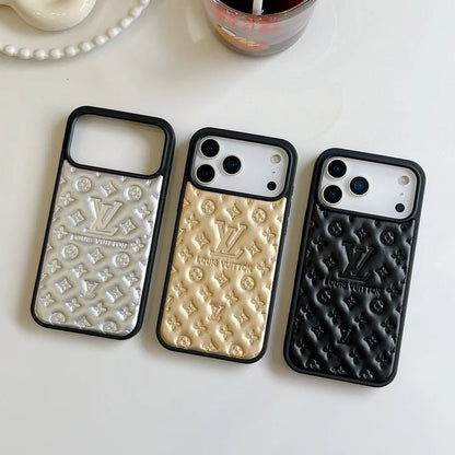Luxury Louis V Phone Case For iPhone 13-17 Series