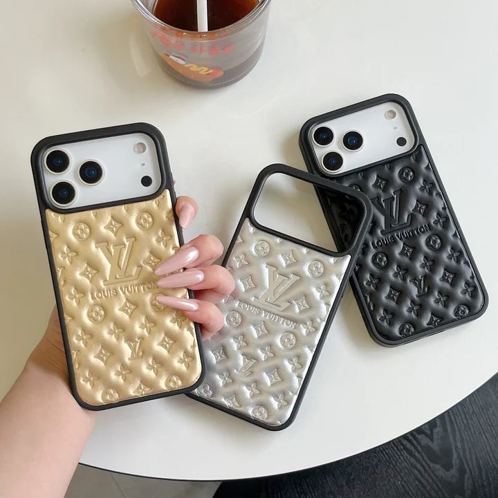 Luxury Louis V Phone Case For iPhone 13-17 Series