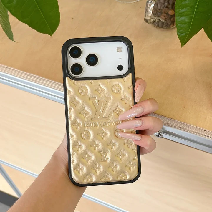Luxury Louis V Phone Case For iPhone 13-17 Series