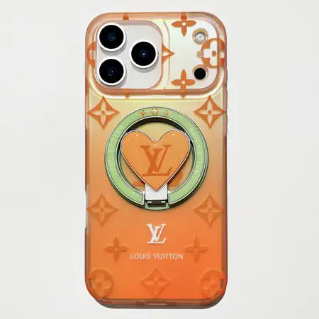 Louis Vuitton Colorful Heart Magnetic Holder For iPhone 13-17 Series