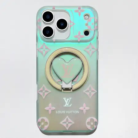 Louis Vuitton Colorful Heart Magnetic Holder For iPhone 17/ 16 / 15/ 14