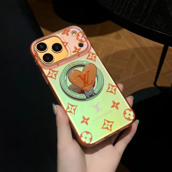 Louis Vuitton Colorful Heart Magnetic Holder For iPhone 17/ 16 / 15/ 14