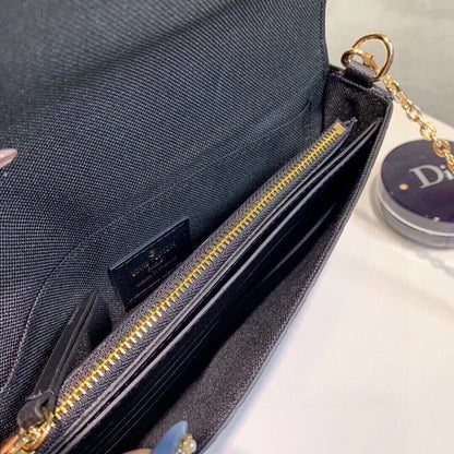 Luxury Louis Vuitton Monogram Shoulder Black Bag