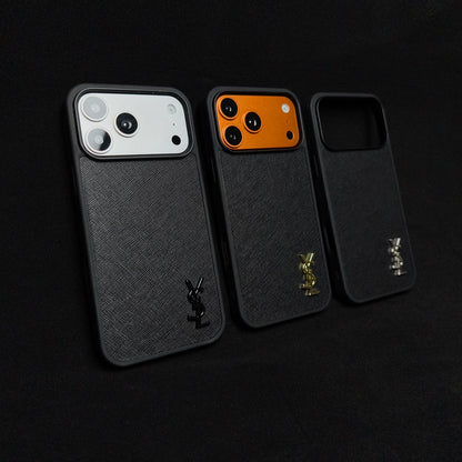 Luxury YSL Phone Case For iPhone 17/ 16/ 15/ 14