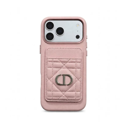 Quilted Dior Luxury Case - iPhone 16-18 Pro & Pro Max