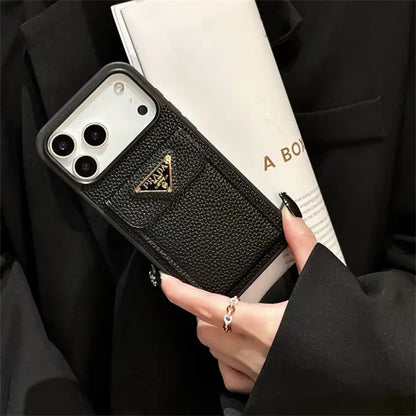 Luxury PRADA Phone Case For iPhone 12-17