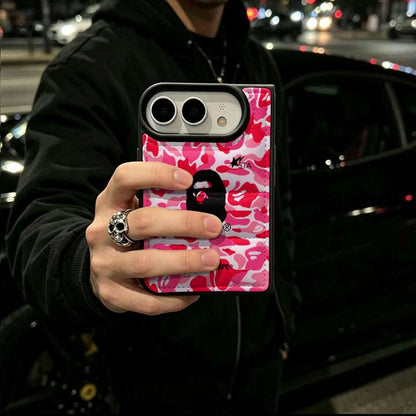 Urban Camouflage Puffer Style Case for iPhone Duo