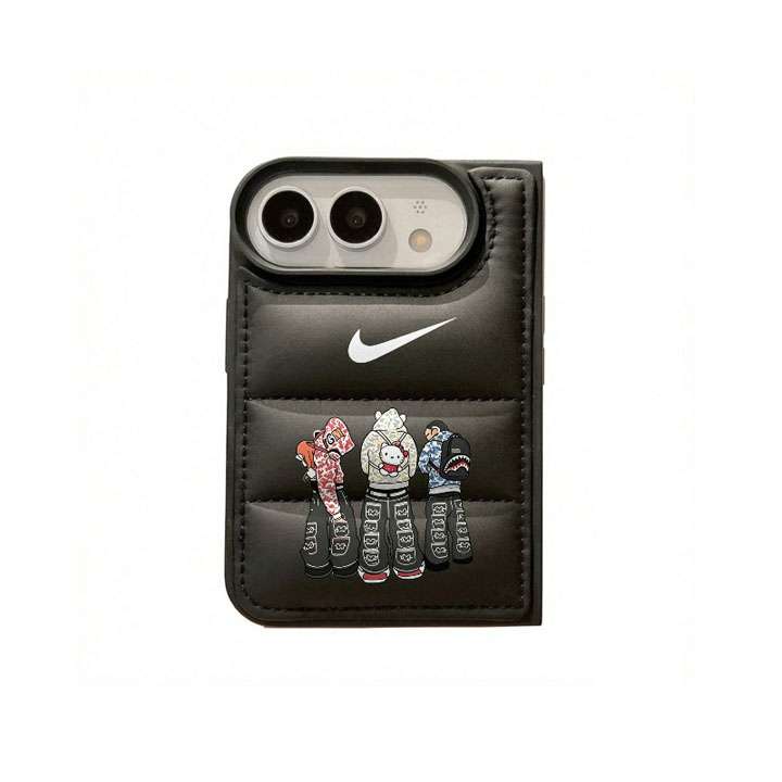 Nike iPhone Duo Case Down Jacket Style Character Anime Cute
