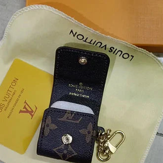 Luxury Genuine Leather Case for Apple AirPods Headphones Roxy New