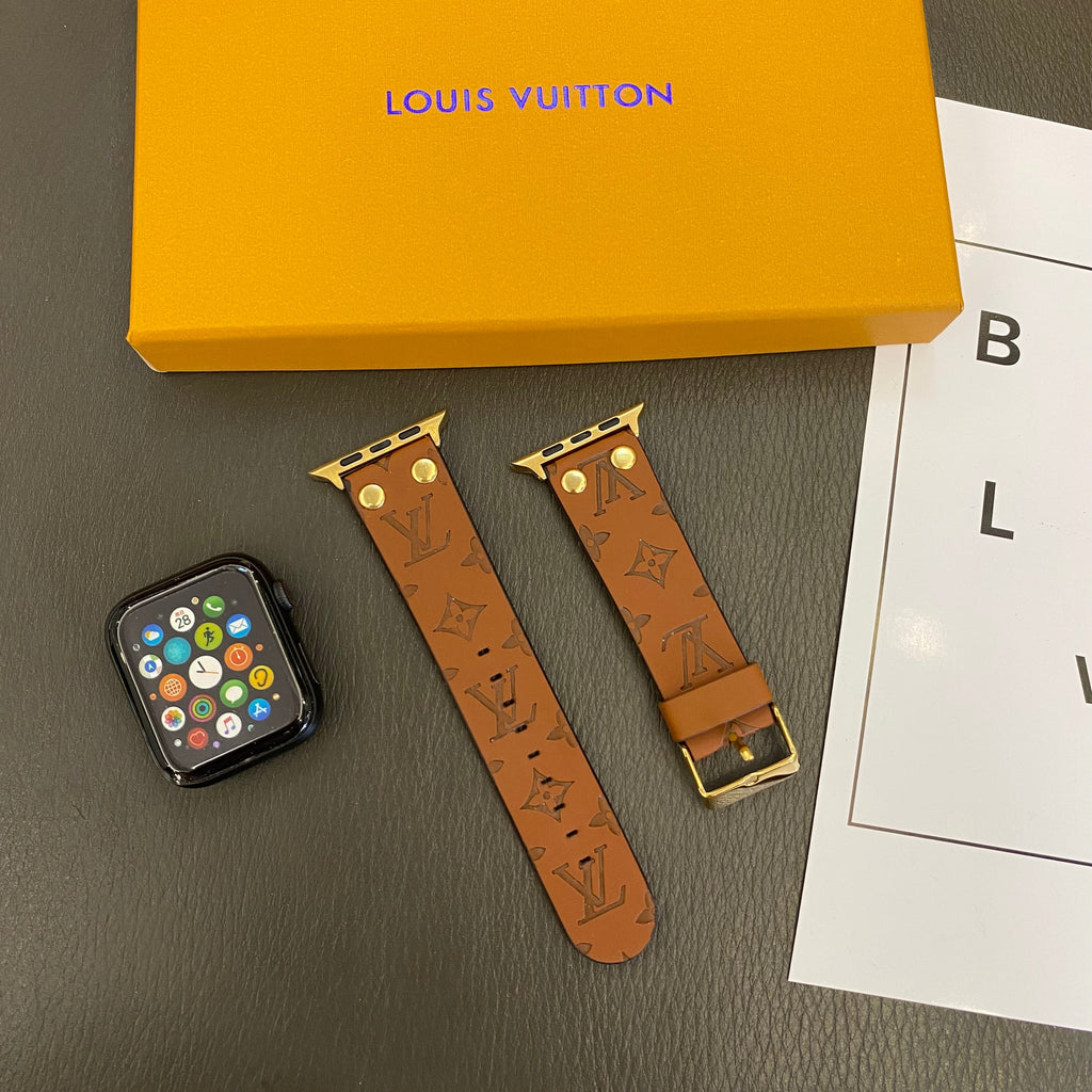 Bracelet de rechange Apple avec décoration en rivets et monogramme en relief Roxy New 2