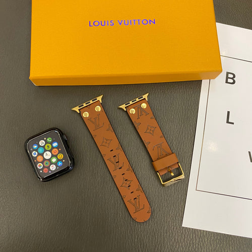 Bracelet de rechange Apple avec décoration en rivets et monogramme en relief Roxy New 2