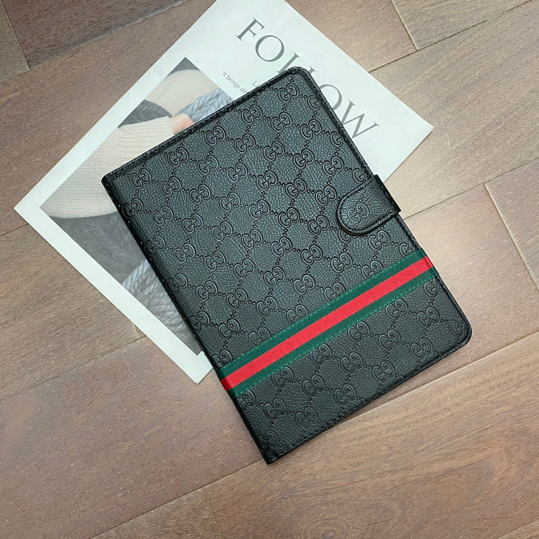 3D Embossing Flip Cover Holster Apple iPad Cases With Stand Function theroxymob