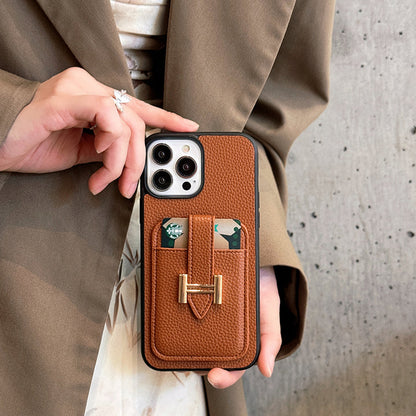 Luxury Leather iPhone Case Roxy New 2